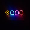 تابلو نئون فلکسی گیمینگ  «پک‌من و ارواح رنگی – Pac-Man»