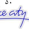 تابلو نئون فلکسی «Vice City» | ابعاد ۵۰ × ۲۵ سانتی‌متر