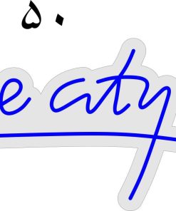 تابلو نئون فلکسی «Vice City» | ابعاد ۵۰ × ۲۵ سانتی‌متر